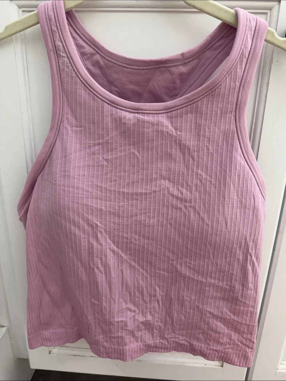 Lululemon Ebb to Street Cropped Racerback Tank